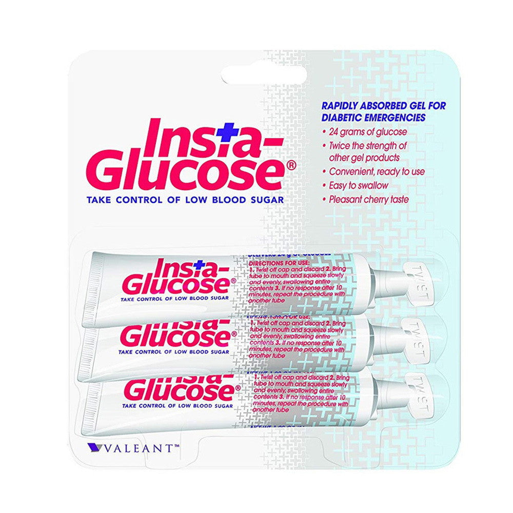 Insta Oral Glucose Gel, Tri Pack - 31 Gm